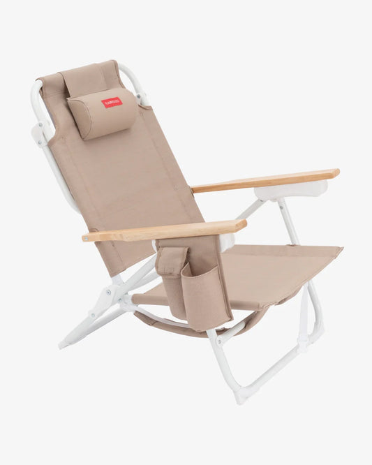SILLA PLAYA RECLINABLE BEIGE FLAMINGUEO