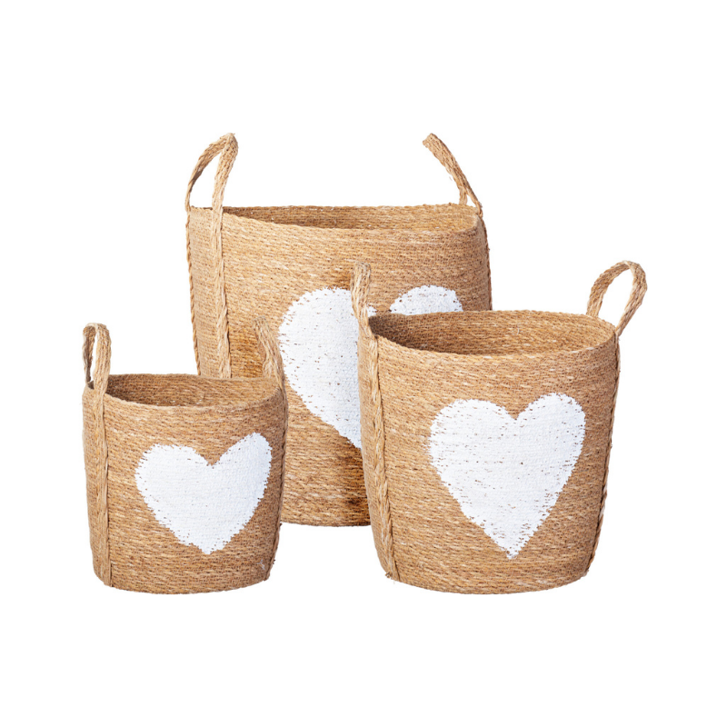 CESTAS CORAZON CON ASA