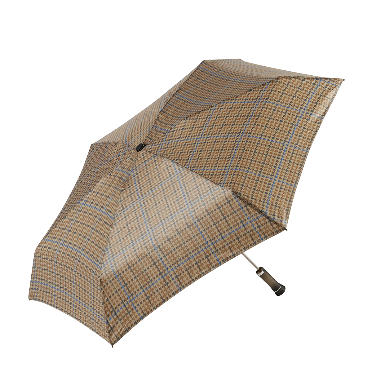 PARAGUAS CUADRO GALES MARRON