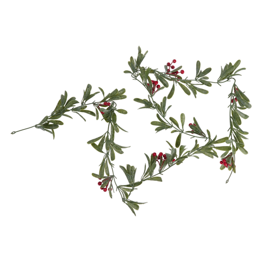 GUIRNALDA DE BAYAS ROJAS 180CM