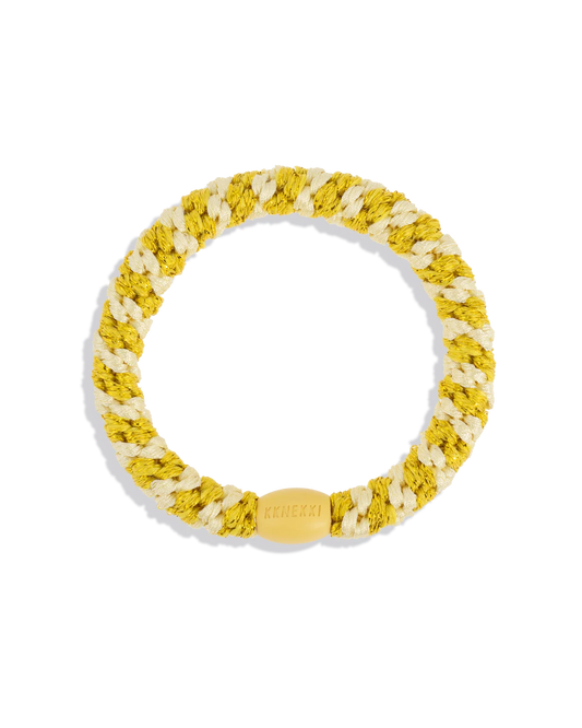 KKNEKKI LIGHT YELLOW SUN GLITTER STRIPE
