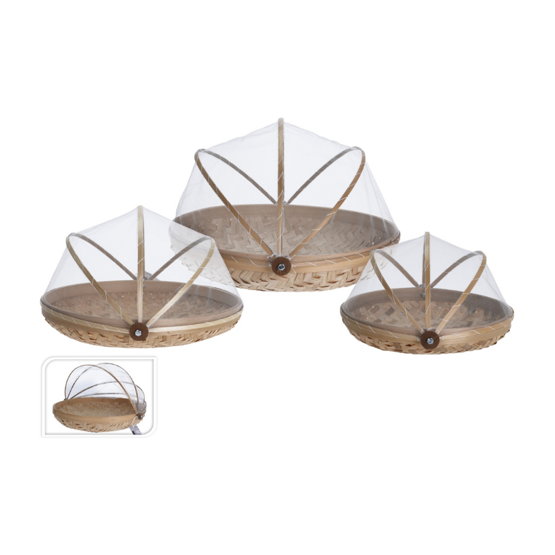 CUBREALIMENTOS BAMBU