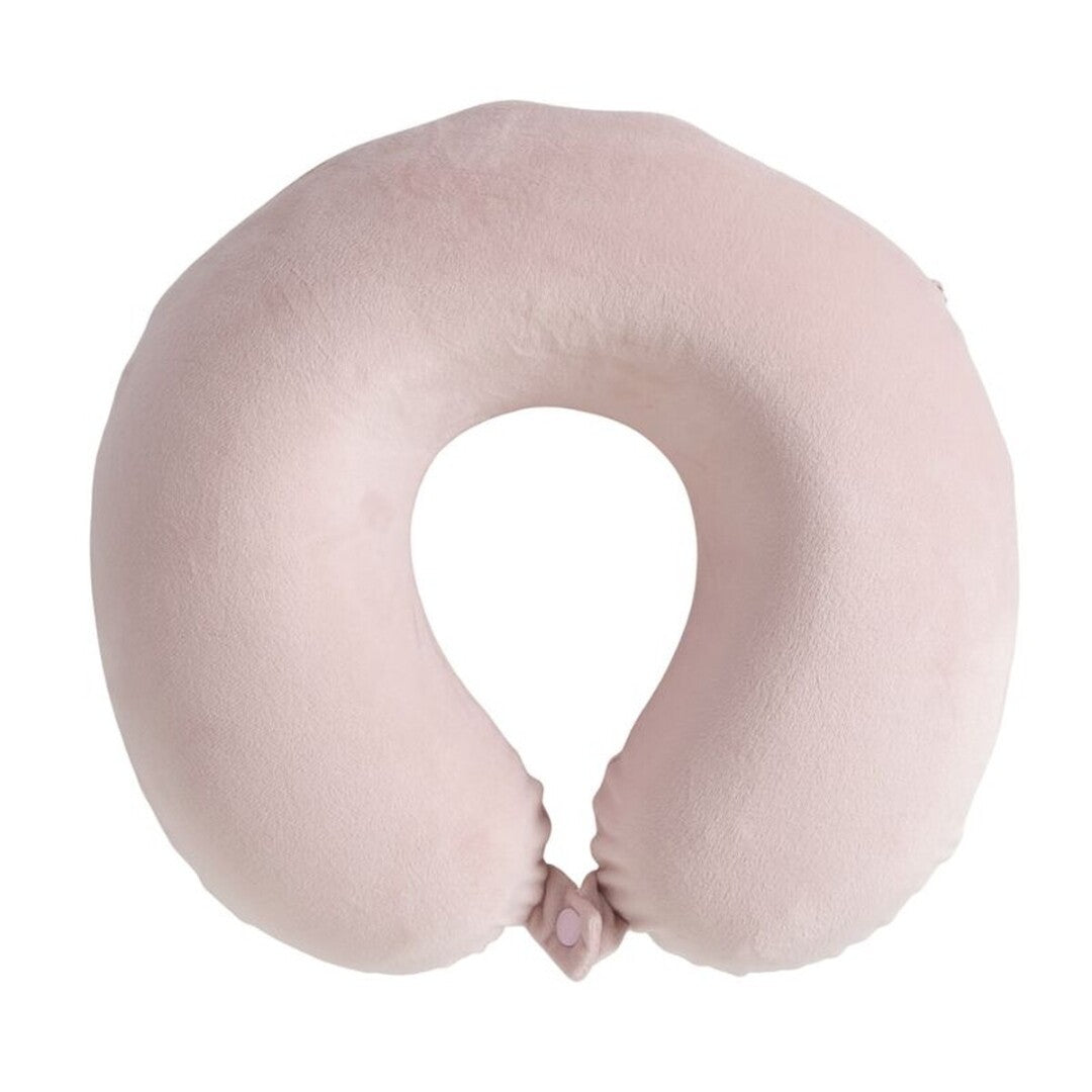 COJIN CERVICAL VISCO DESENFUNDABLE ROSA