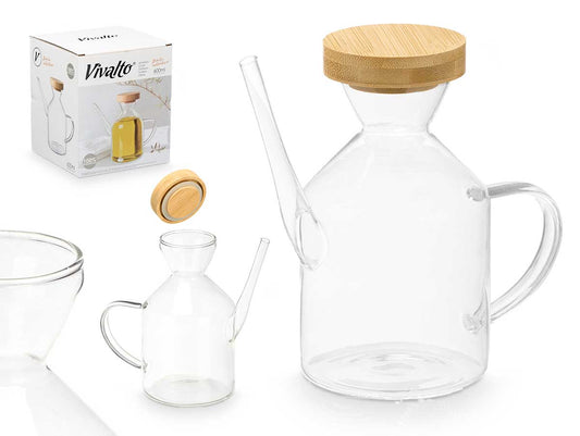 ACEITERA TAPON BAMBU 600ML