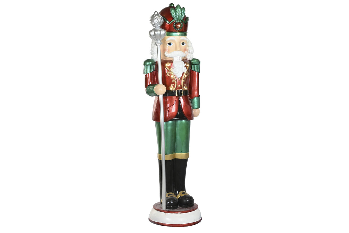 CASCANUECES NAVIDAD MAGNESIA CON LED 157CM