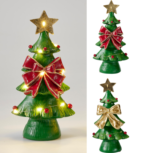 ARBOL DE NAVIDAD CON LUZ 25CM