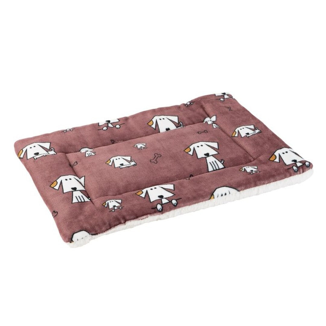 CAMA ROJA MASCOTAS PERROS 40X60CM
