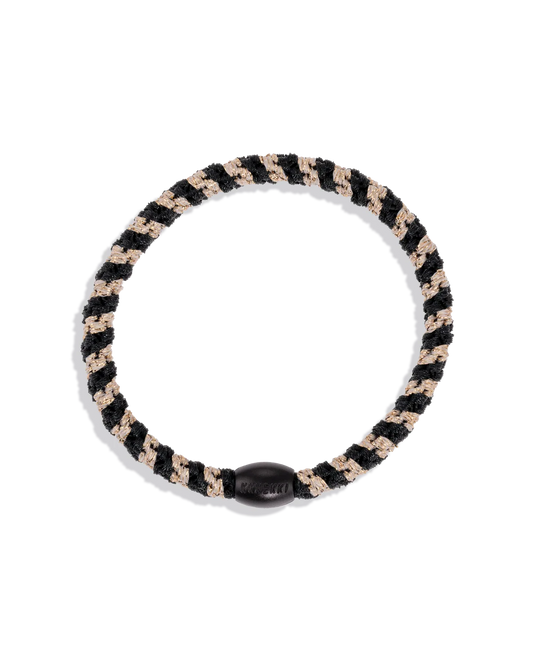 KKNEKKI SLIM BLACK-BEIGE GLITTER STRIPE