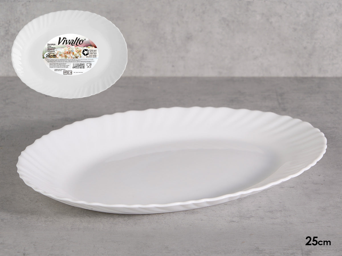 BANDEJA CLASICA OPAL 25CM