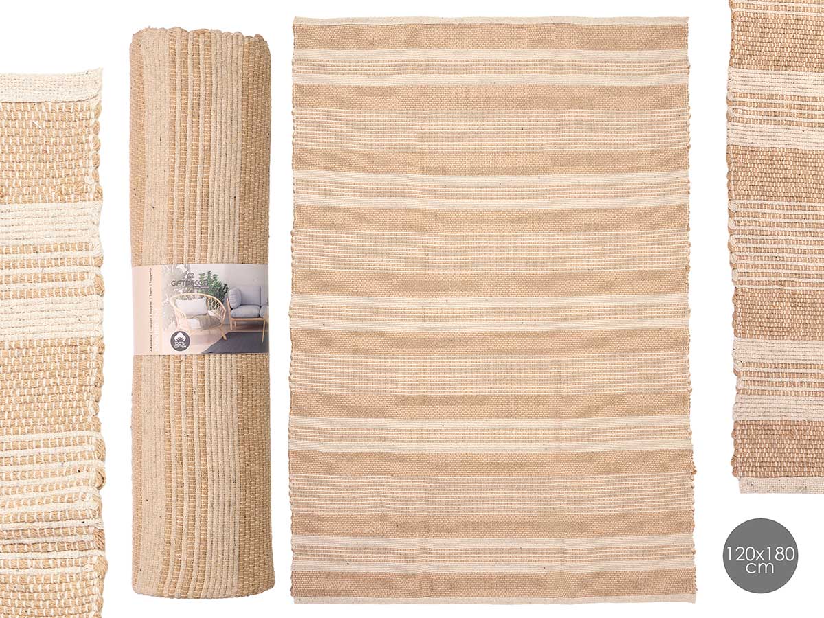 ALFOMBRA 2 COLORES 120X180CM