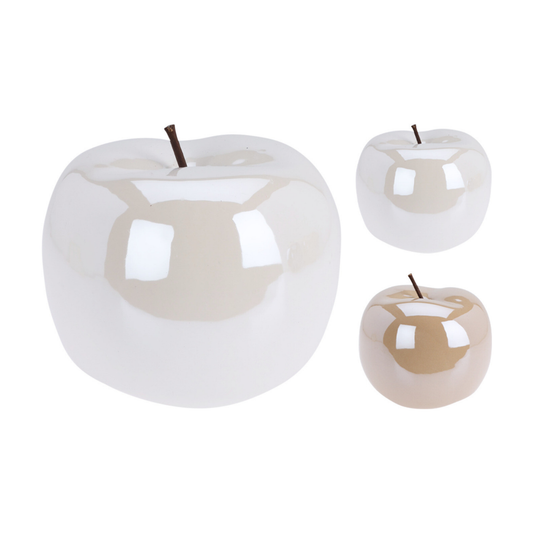 MANZANA NAVIDEÑA DECORATIVA 4CM