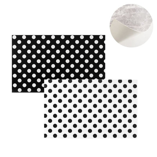 ALFOMBRA COCINA VINILICA TOPOS 75X45CM