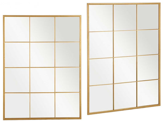 ESPEJO VENTANAL ORO 120X90CM