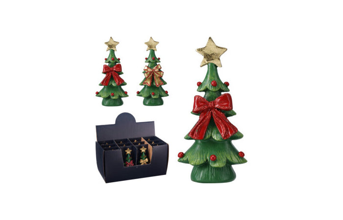 ARBOL DE NAVIDAD CON LUZ 13CM