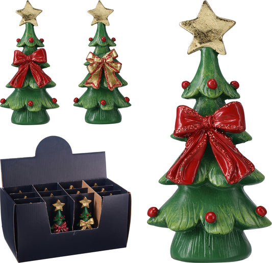 ARBOL DE NAVIDAD CON LUZ 13CM