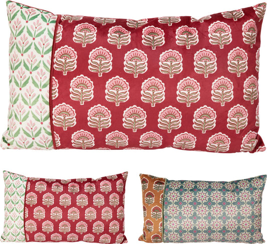 COJIN NAVIDAD TERCIOPELO 50X30CM