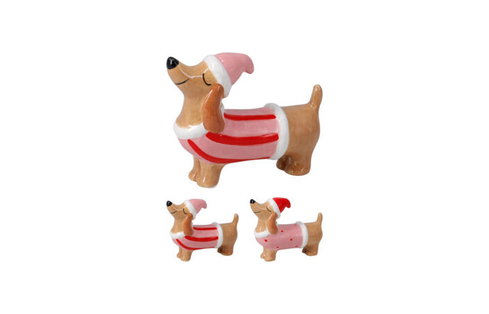 TECKEL NAVIDEÑO 7CM