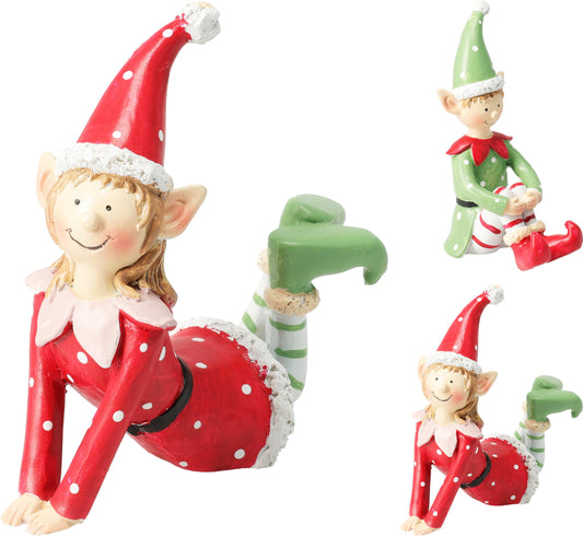 ELFO NAVIDAD 12CM