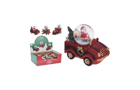 BOLA DE NIEVE VEHICULO 10CM