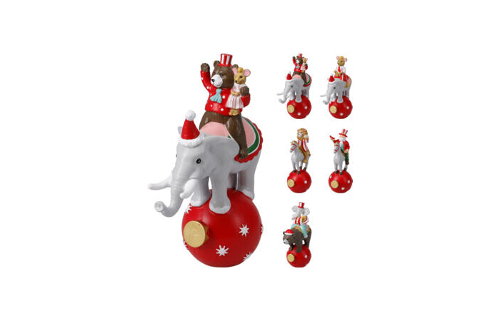 FIGURITA NAVIDEÑA CIRCUS 19CM