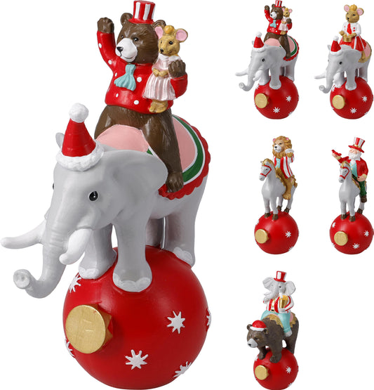 FIGURITA NAVIDEÑA CIRCUS 19CM