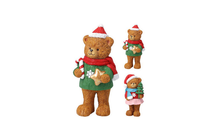 OSITO NAVIDEÑO 15CM