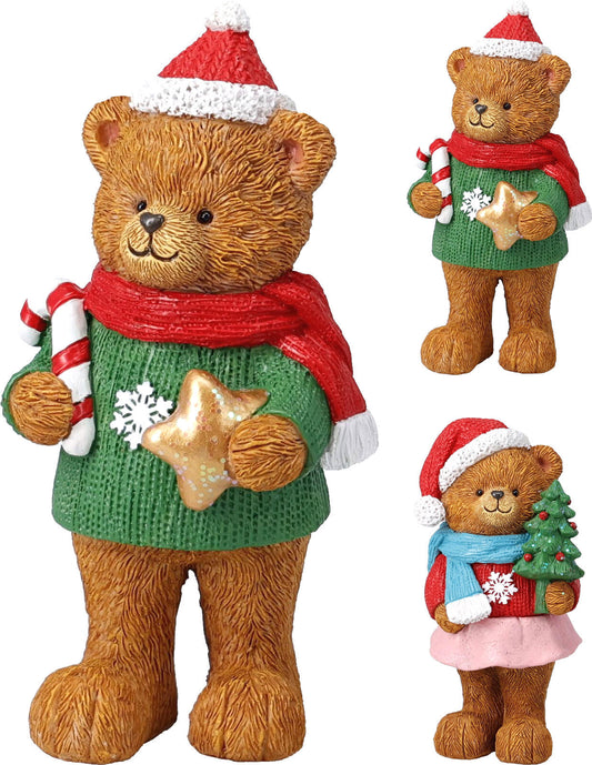 OSITO NAVIDEÑO 15CM