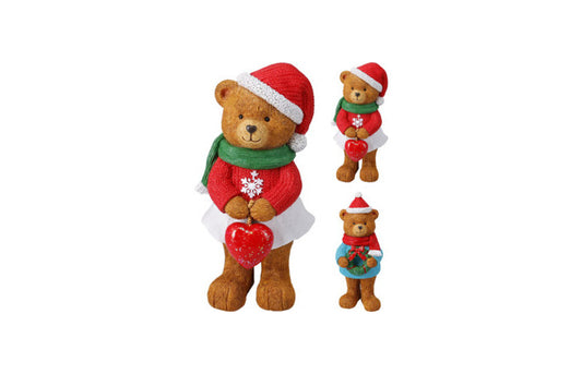 OSITO NAVIDEÑO 24CM