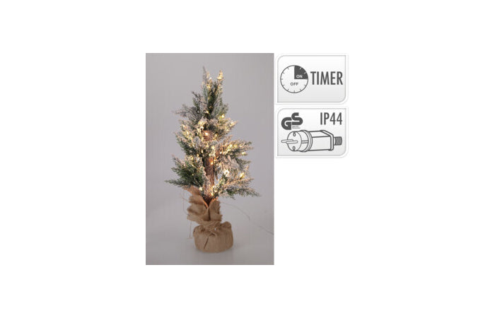 ARBOL DE NAVIDAD 40X70CM SNOW