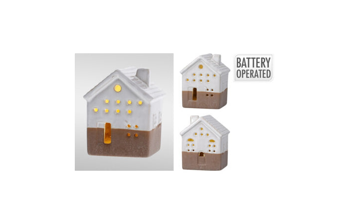 CASITA NAVIDAD LED 7X7X9CM