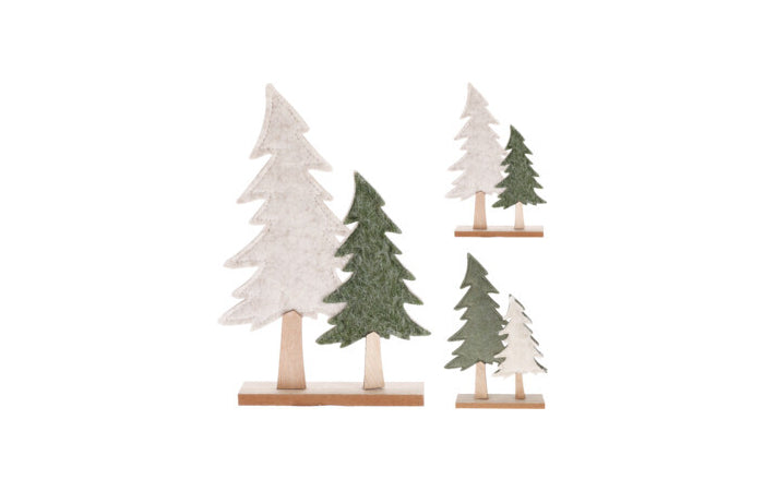 ARBOL DE NAVIDAD CON BASE 24CM