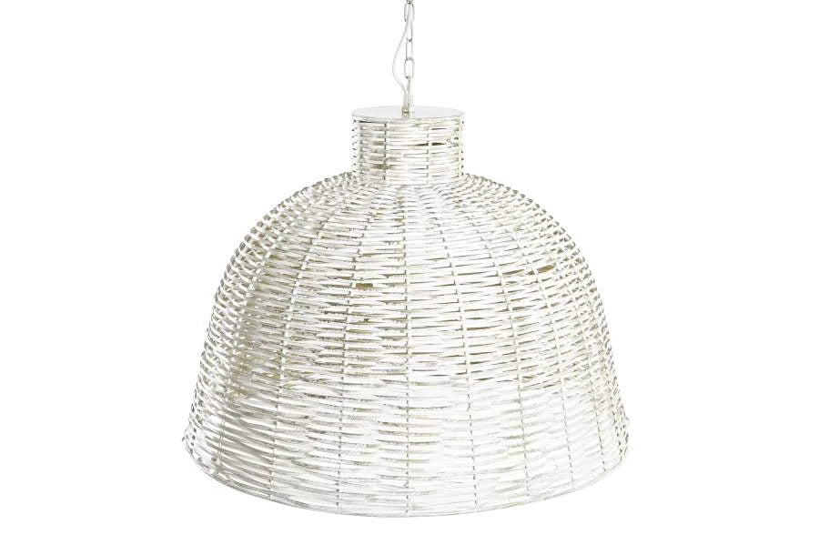 LAMPARA TECHO HIERRO 51X51X38 BLANCO