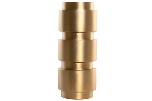 LAMPARA APLIQUE ACERO PATINADO 15X18X39 MATE