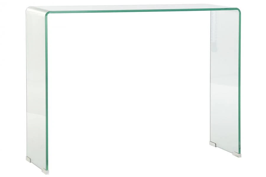 CONSOLA CRISTAL 100X28X75 TEMPLADO TRANSPARENTE
