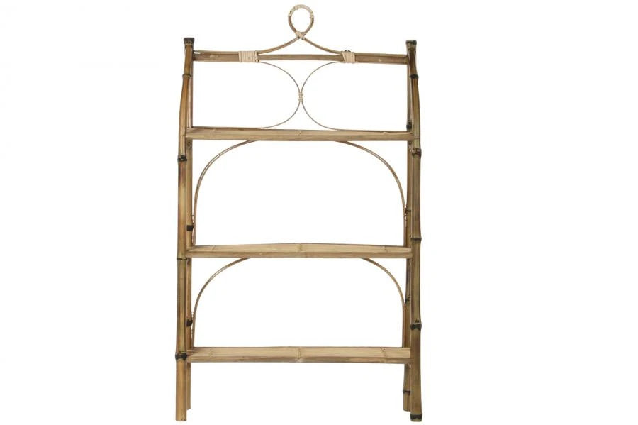 ESTANTERIA PARED RATAN BAMBU 62X15X103 3 EST,