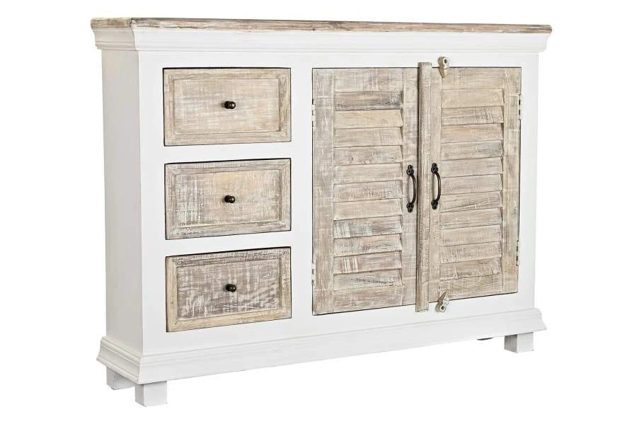 BUFFET MANGO 122X25X91 BLANCO
