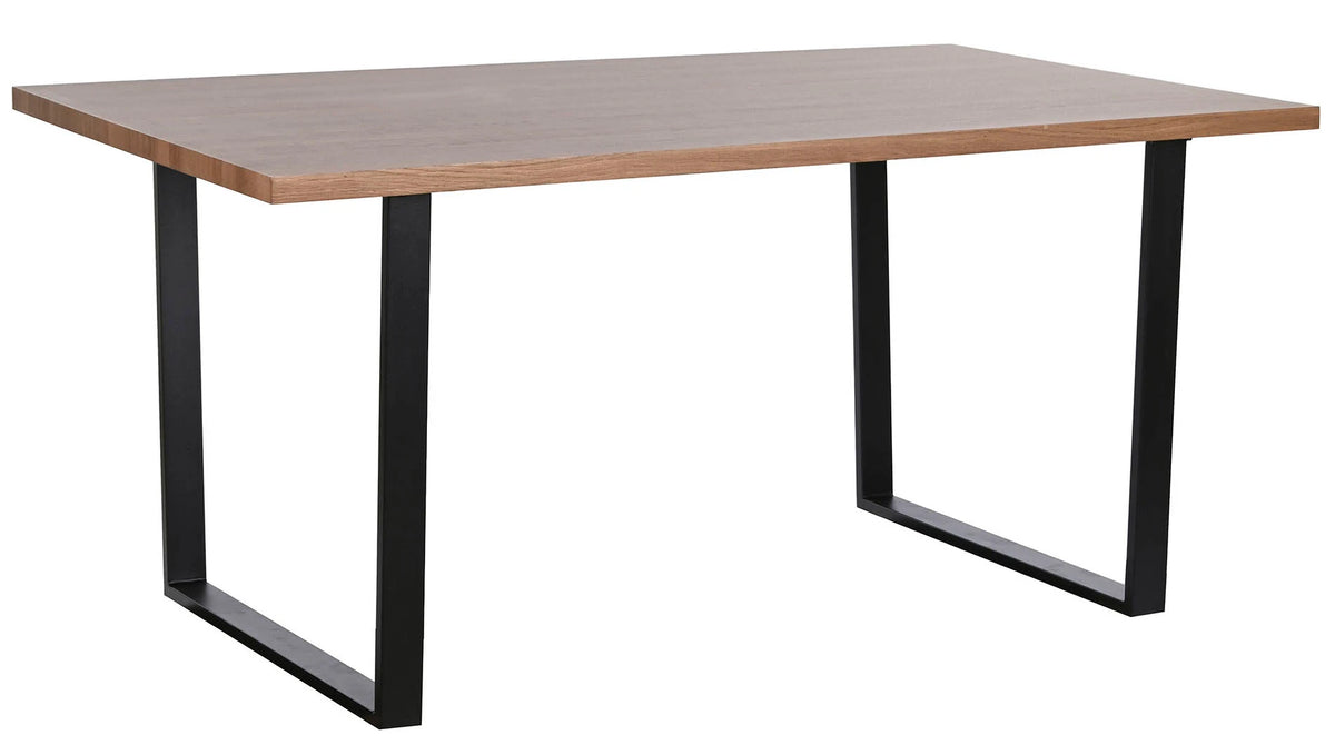 MESA COMEDOR MDF HIERRO 160X90X75 4CM. GROSOR