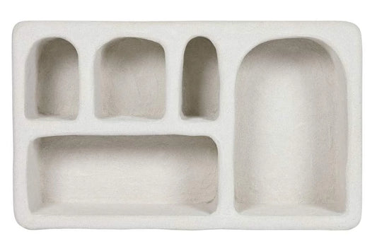 ESTANTERIA PARED ABETO MDF 80X18X48 BLANCO