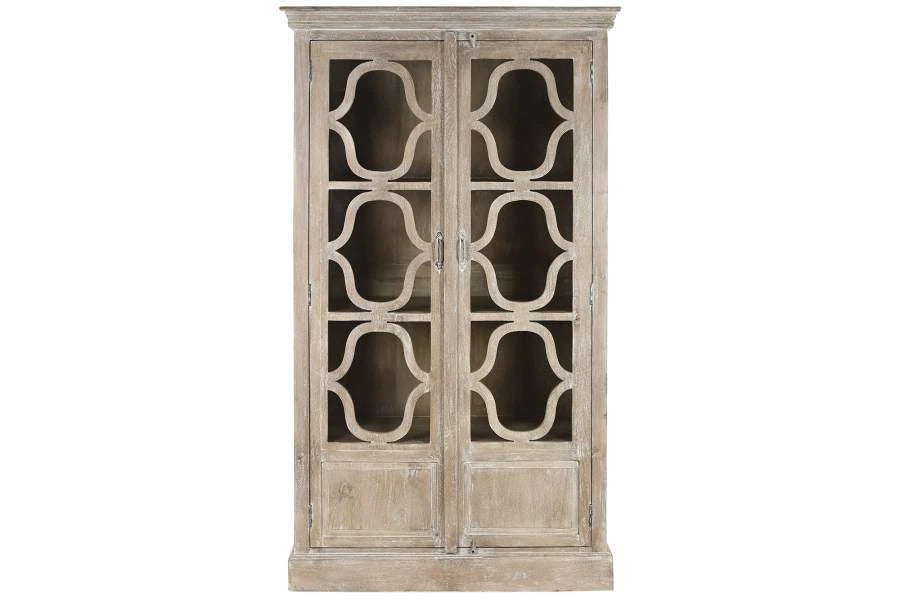 VITRINA MANGO 120X50X210 DECAPE BLANCO