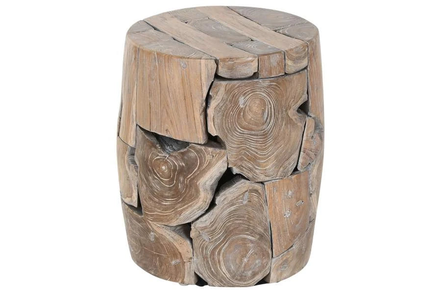 MESITA AUXILIAR TECA 30X30X45 NATURAL