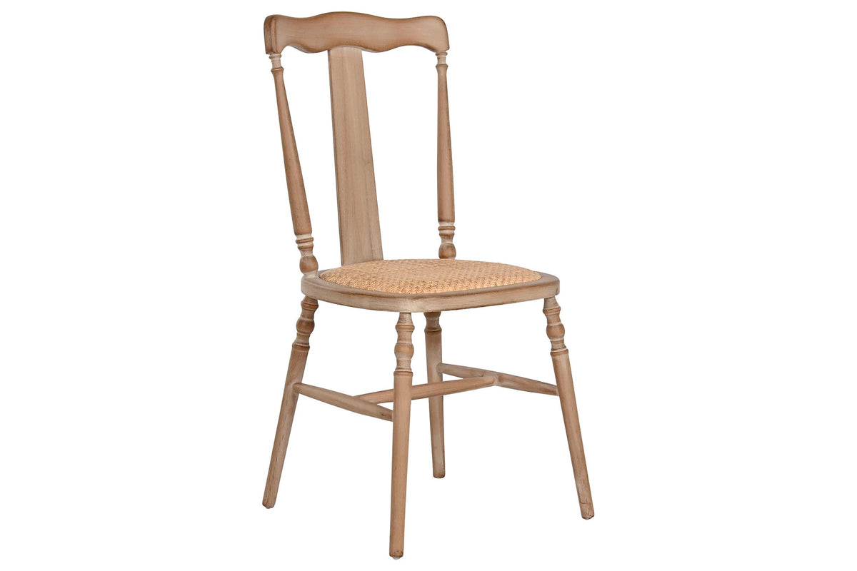 SILLA CEDRO RATAN 50X40X94 NATURAL
