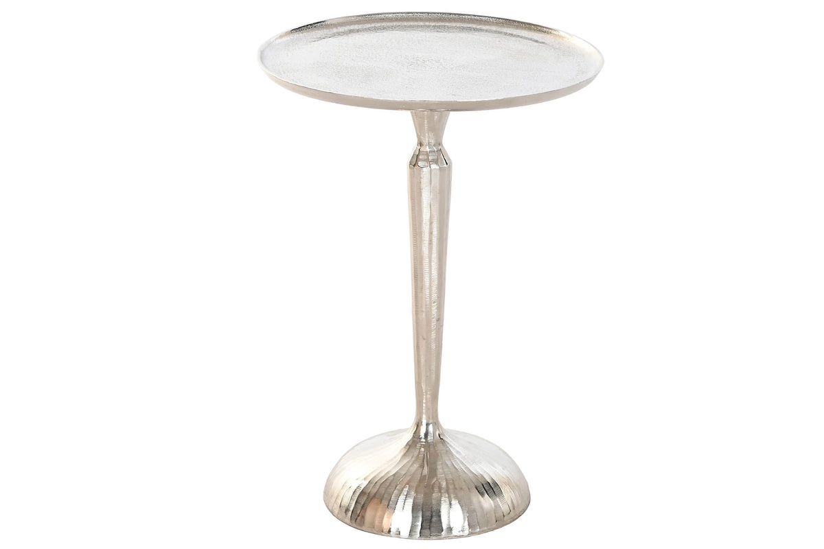 MESITA AUXILIAR ALUMINIO 41X41X58 PLATEADO