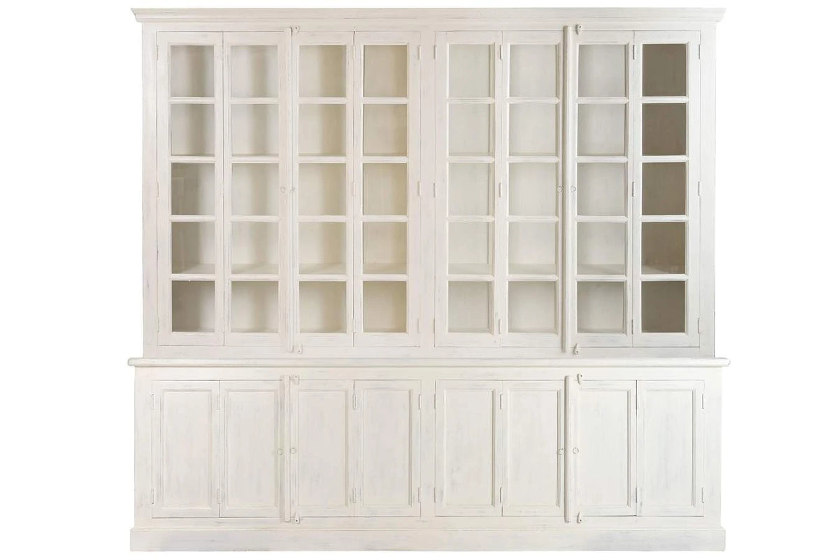 VITRINA TECA 270X43X244 254,00 XXL DOS CUERPOS