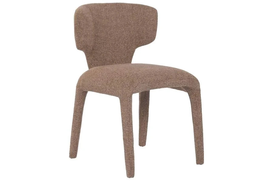 SILLA METAL POLIESTER 50,5X56,6X79 TERRACOTA