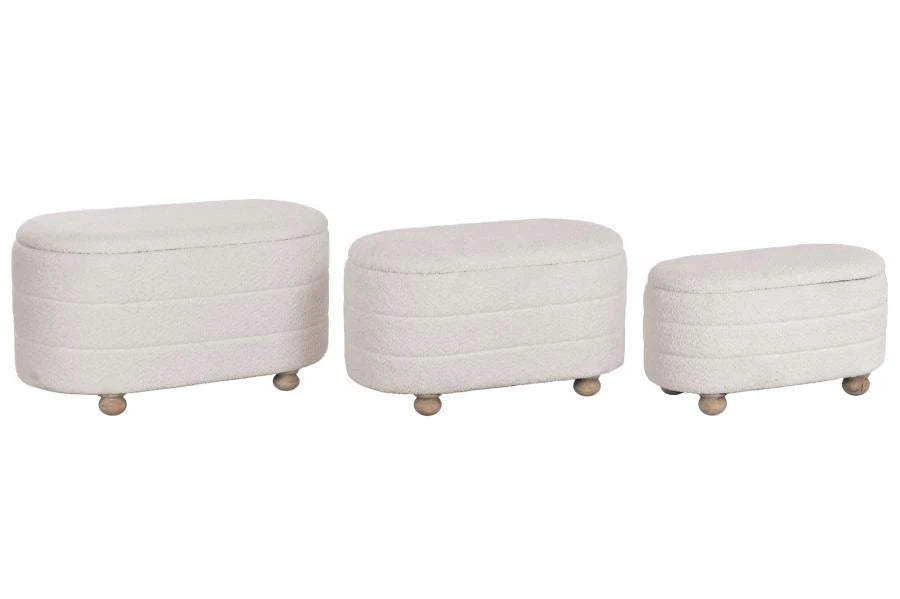 DESCALZADORA SET 3 POLIESTER 82X48X45 ALMACENAJE I