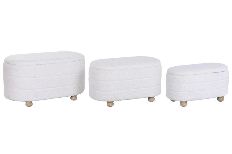 DESCALZADORA SET 3 POLIESTER 82X48X45 ALMACENAJE I