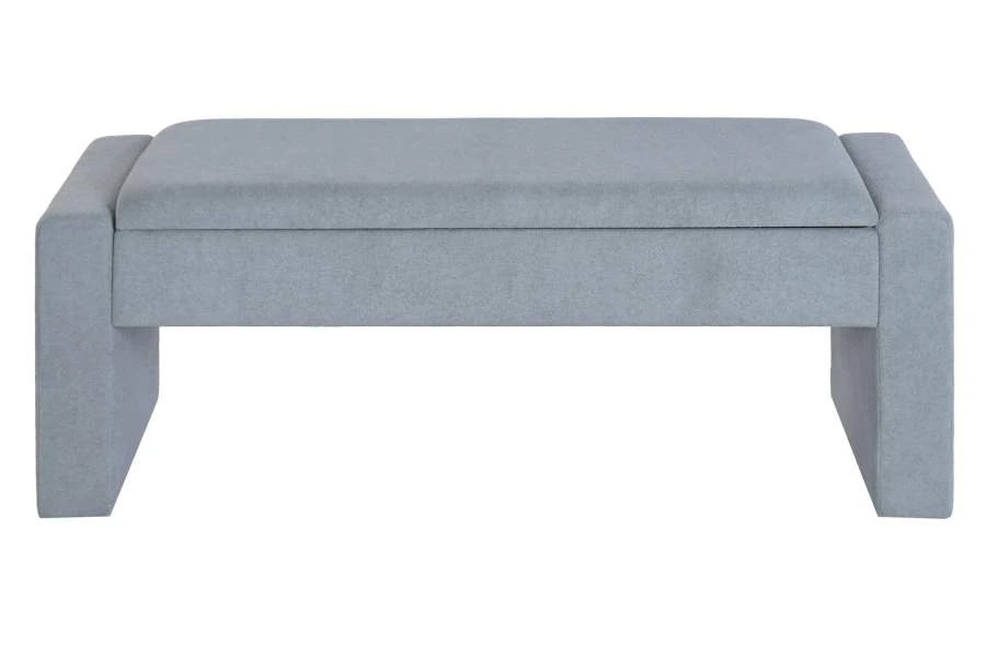 DESCALZADORA CHENILLA MADERA 117X43X45 KD CON TAPA