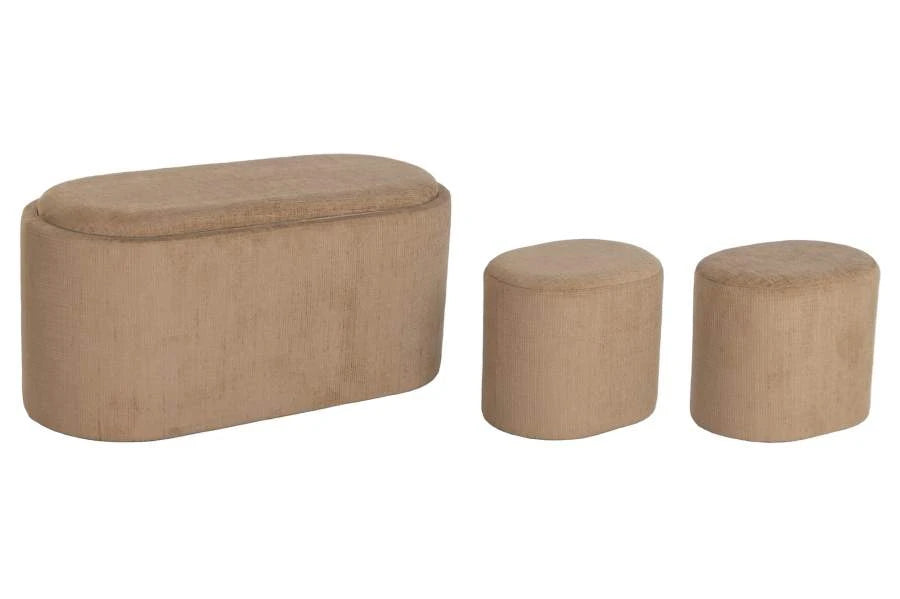 DESCALZADORA SET 3 POLIESTER 96X43X45 CON BANDEJA