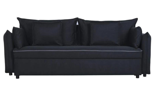 SOFA CAMA POLIESTER MADERA 224X85X95 /205