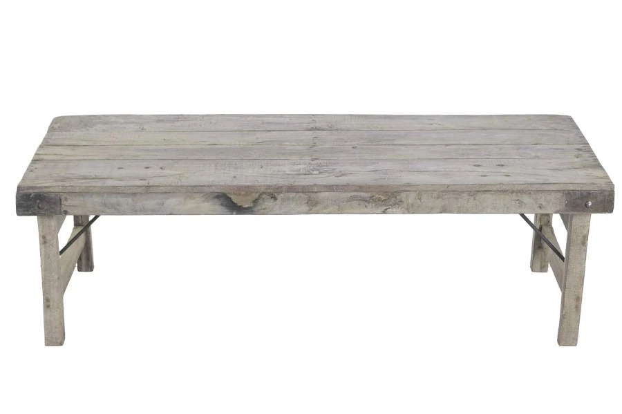 MESA CENTRO PLEGABLE MADERA RECICLADA 148X69X45